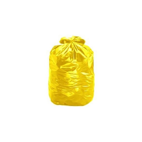 Saco para lixo 110 litros LP. Amarelo